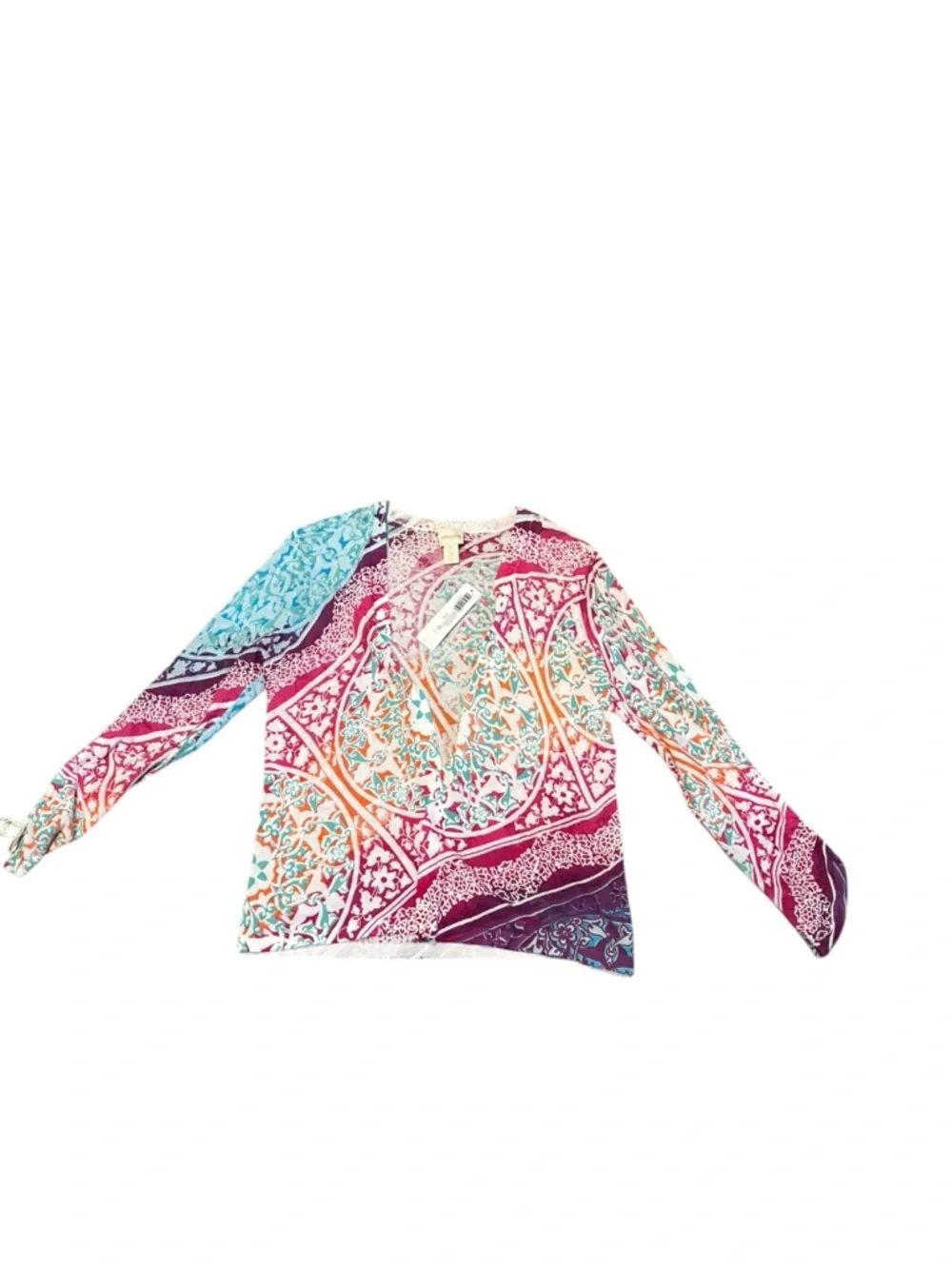 Chico’s multicolor cardigan sweater nwt new